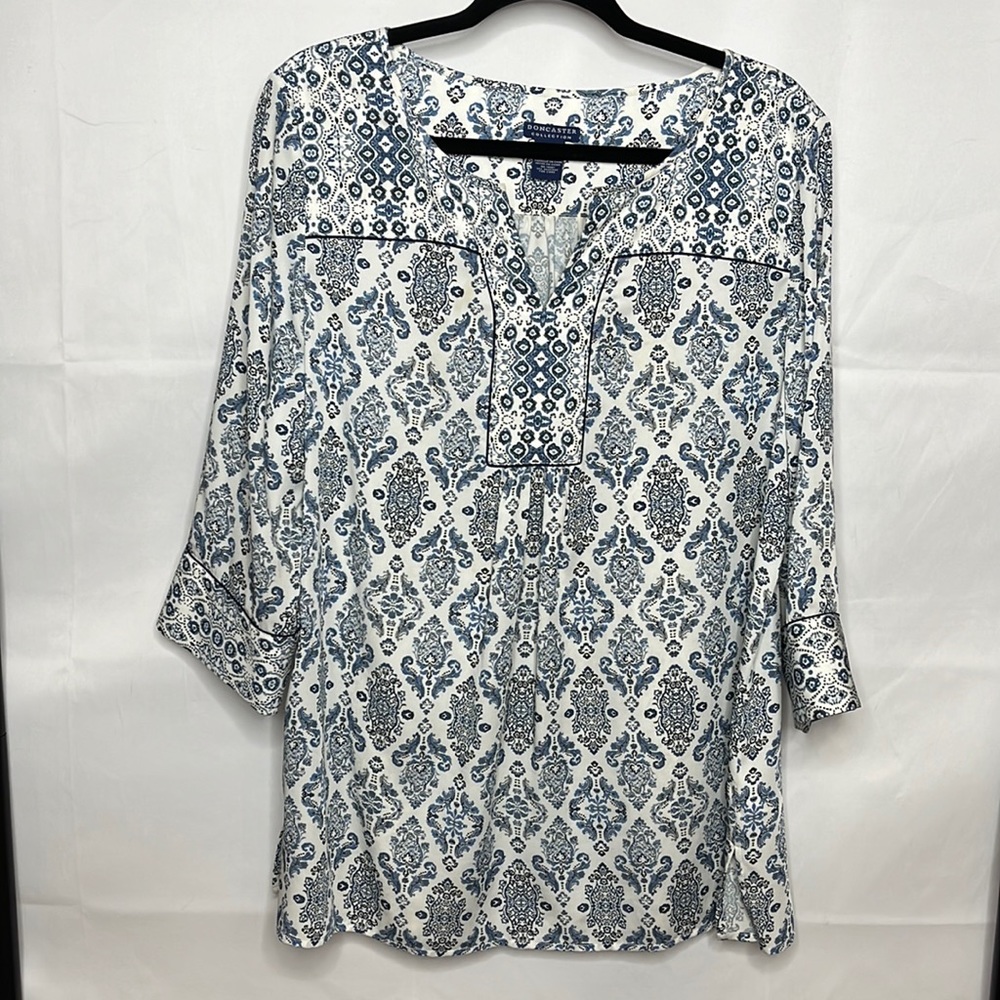 Womens Doncaster 3/4 Length Pull Over Shirt